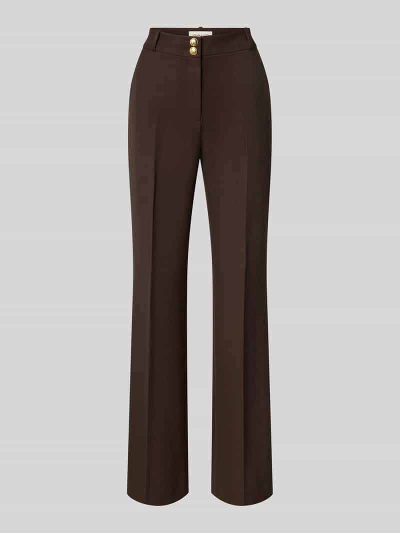 Slim fit smalle broek met viscose