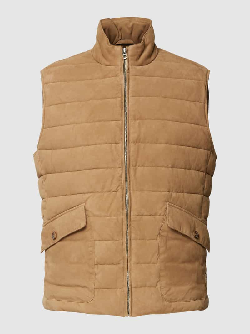 Polo Ralph Lauren Gilet van geitenleer