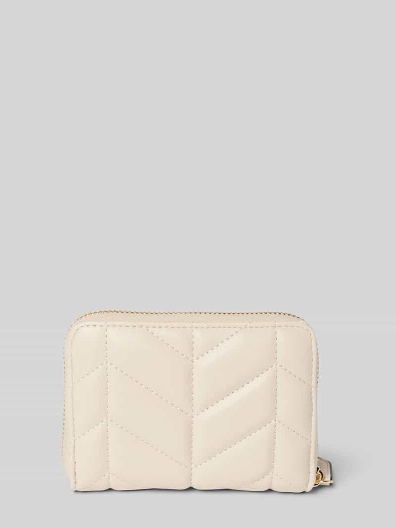 VALENTINO BAGS Portemonnee met labelapplicatie model 'PETAL'