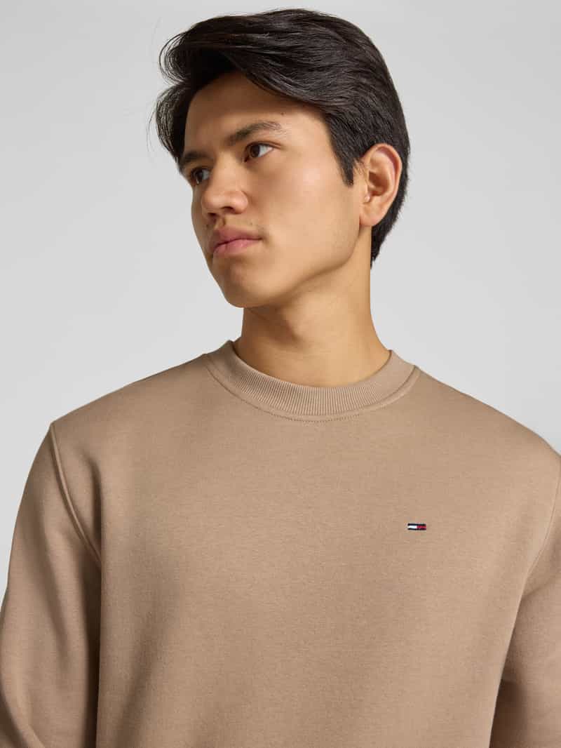 Tommy Jeans Regular fit sweatshirt van katoenmix