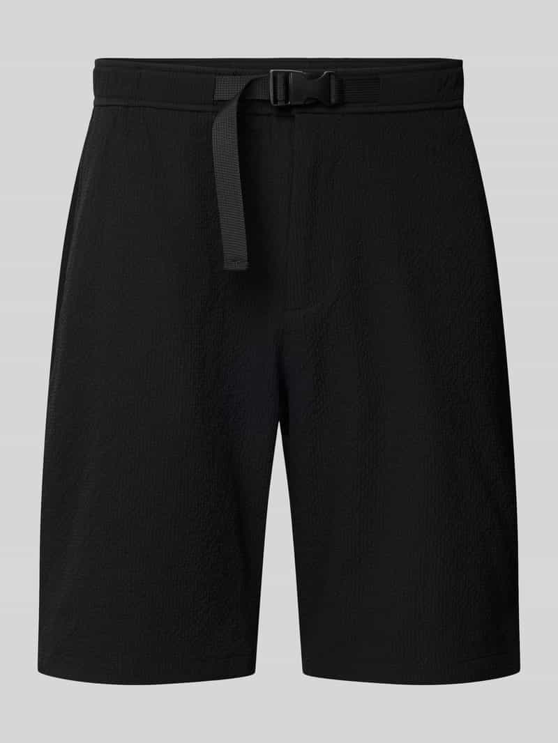 Jake*s Studio Men Korte broek met riem en achterzakken