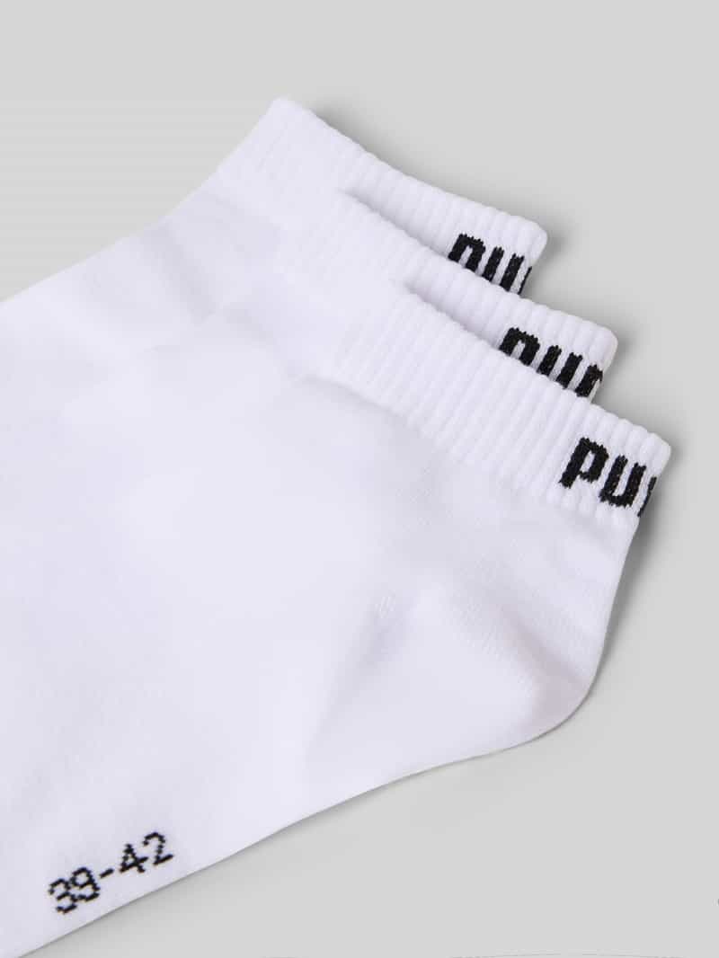 Puma Dames sneakersokken in set van 3 wit, foto 2