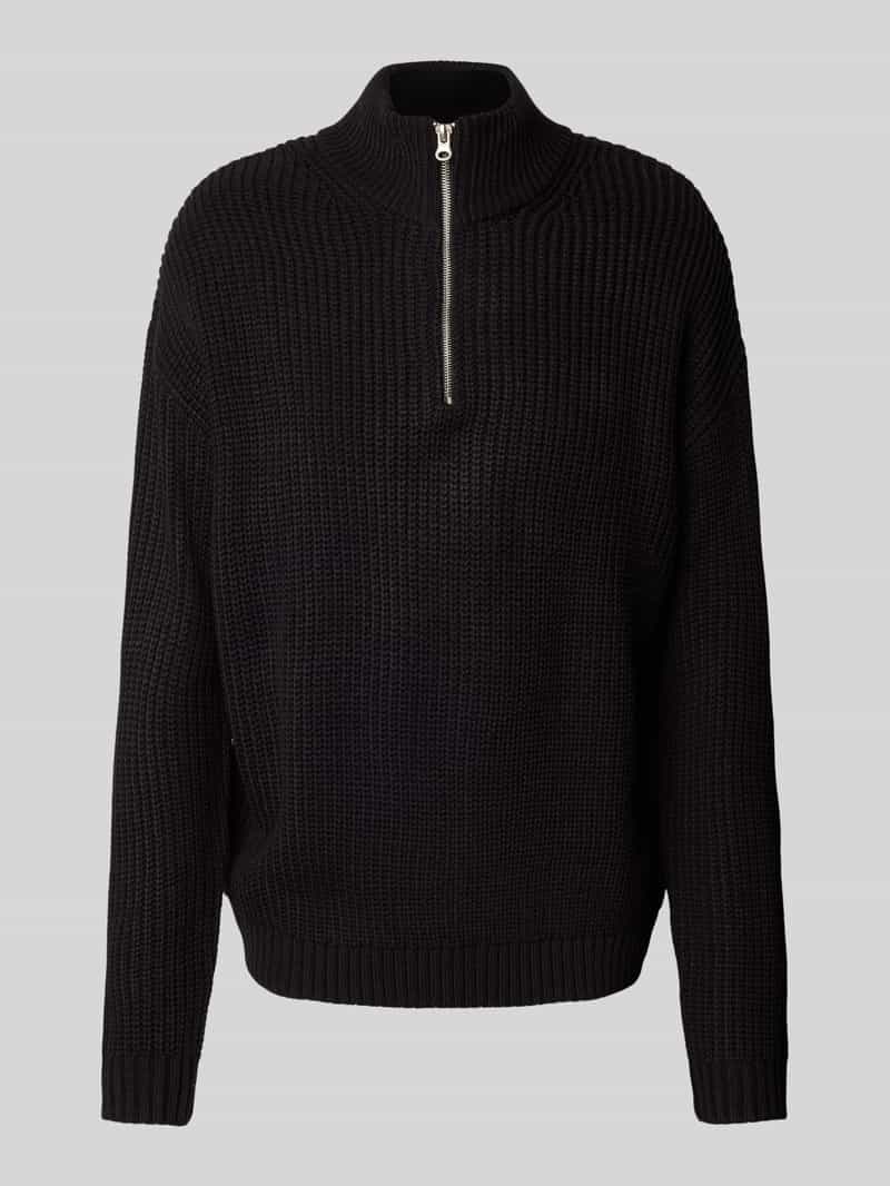 REVIEW Gebreide pullover met ribboorden
