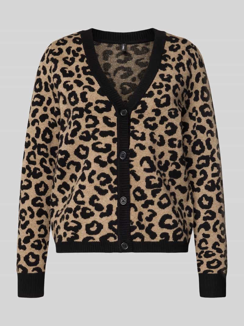 Only Vest ONLLEO LS V-NECK CARDIGAN KNT NOOS