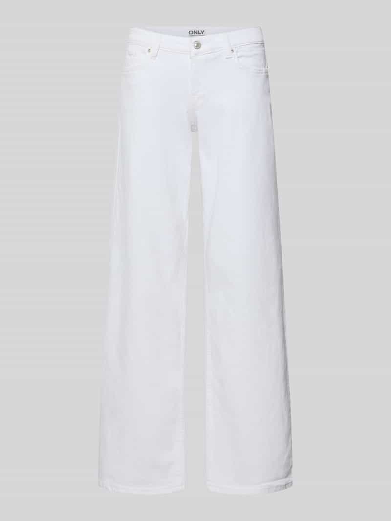 Wide leg Jeans van Katoenmix Model 'JUDY-O'