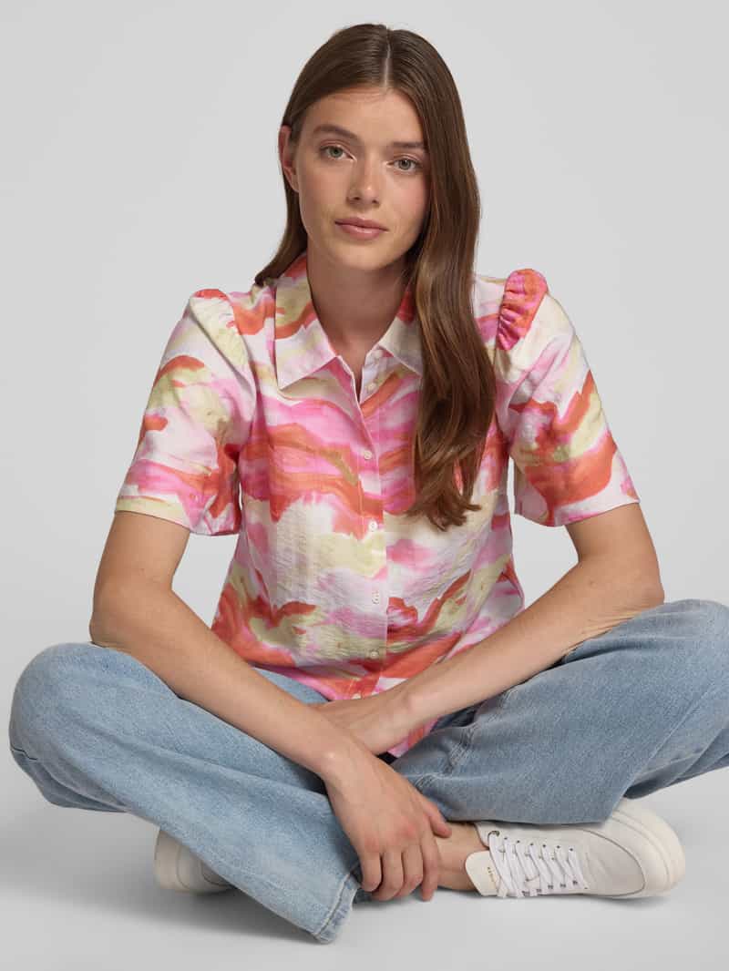 YAS Regular fit overhemdblouse met 1 2-mouwen model 'AROLA'