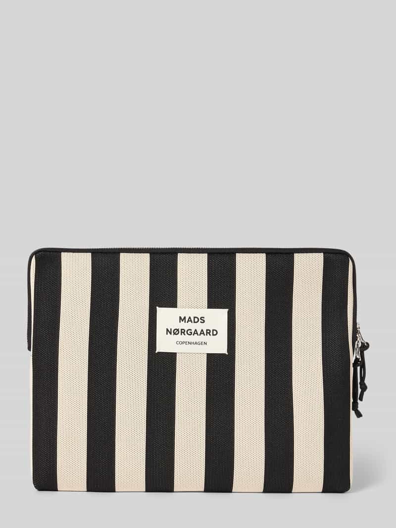 Laptoptas met logopatch