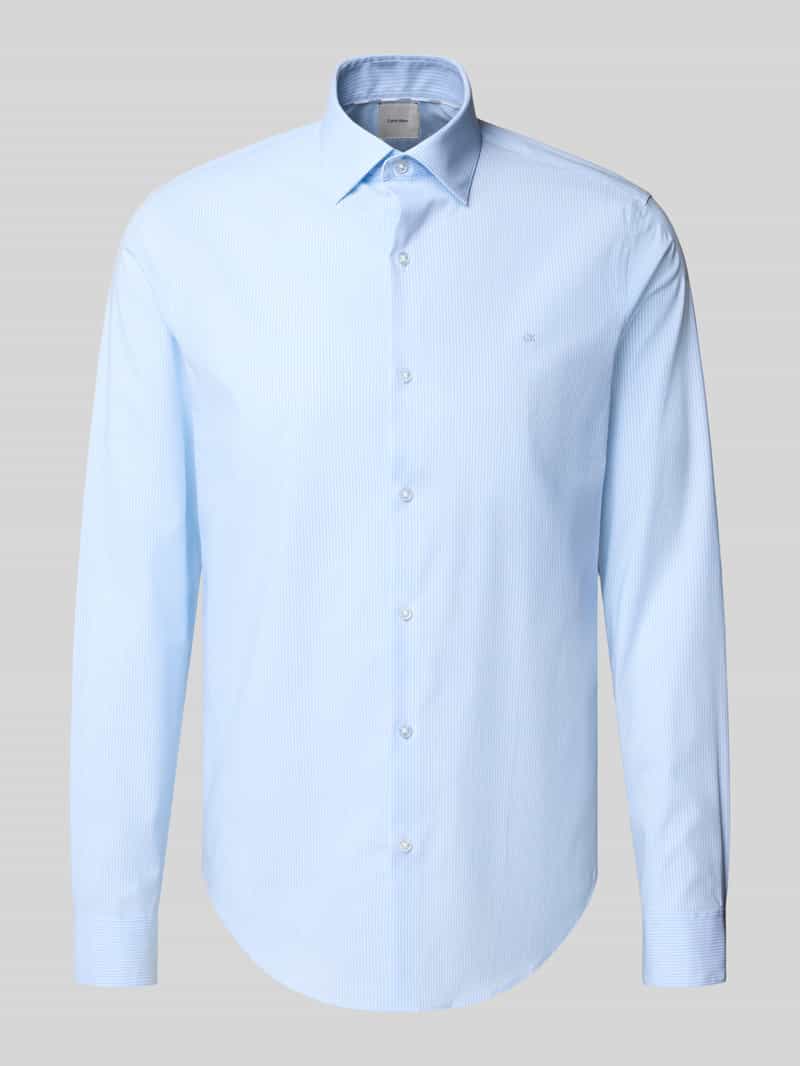 CK Calvin Klein Slim fit zakelijk overhemd met knoopsluiting