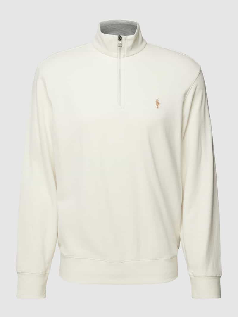 Polo Ralph Lauren Sweatshirt met opstaande kraag en ritssluiting