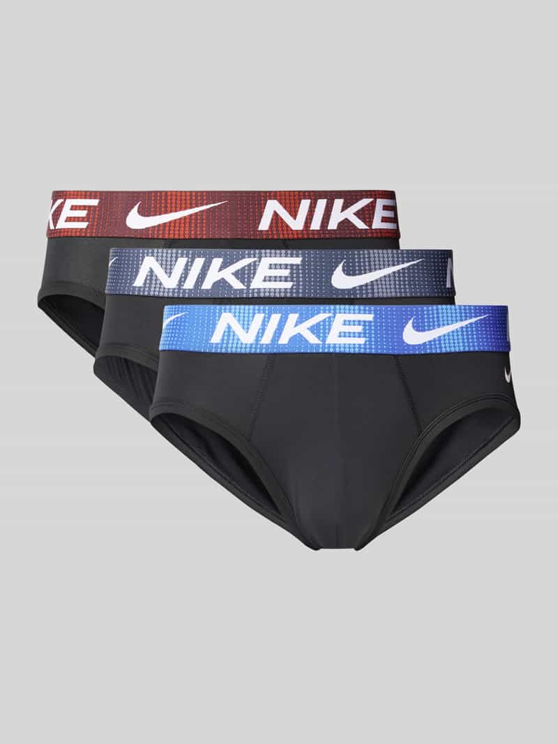 Nike Slip met elastische band met logo in een set van 3 stuks