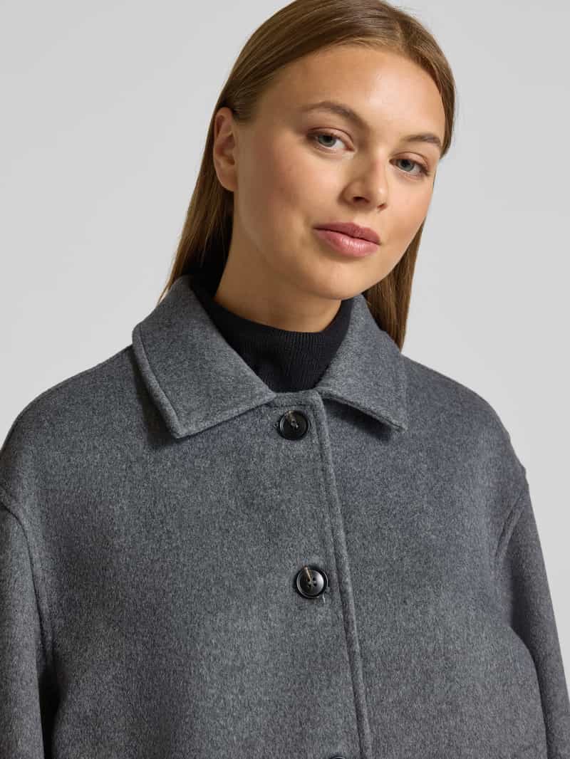 NEO NOIR Wollen jack met platte kraag model 'Hamra'