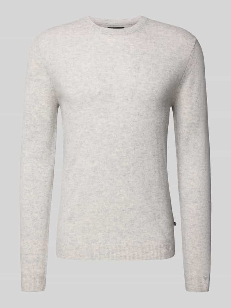 Matinique Gebreide pullover van kasjmier model 'mordy'