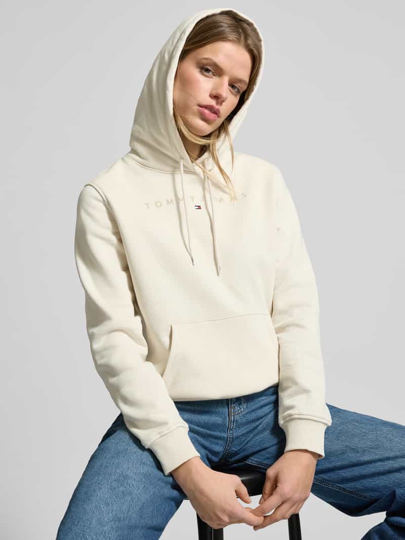 Tommy Jeans Hoodie met labelstitching