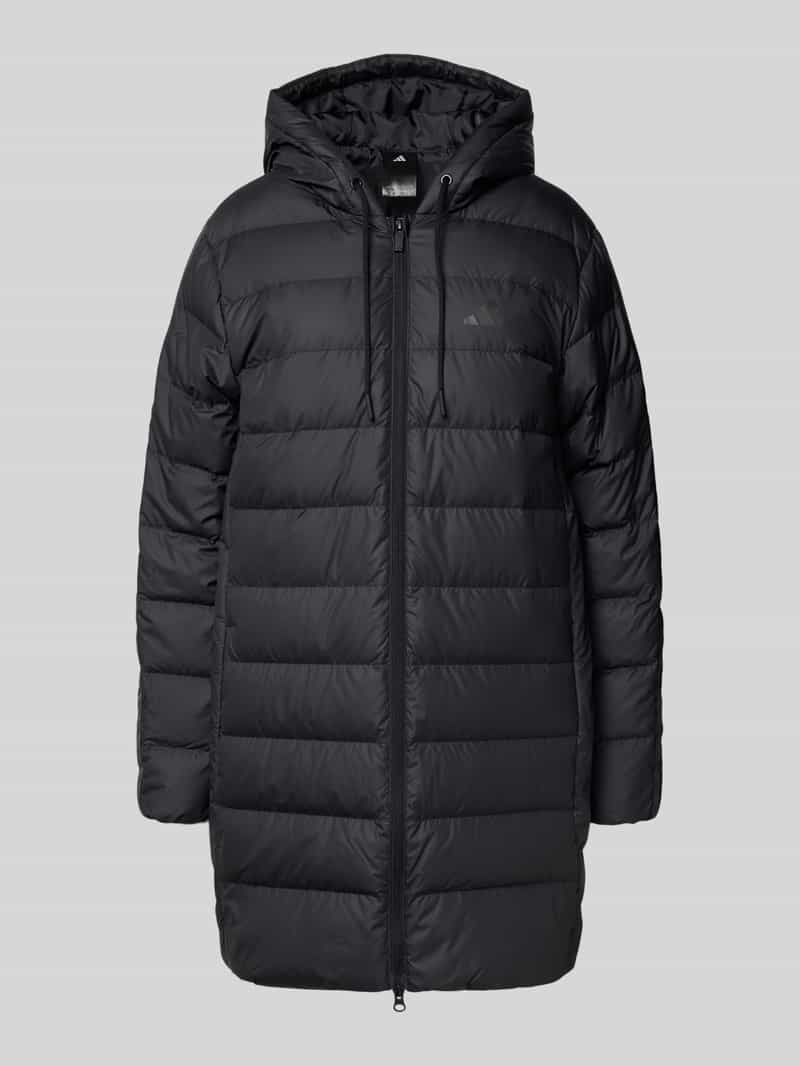 adidas Sportswear Regular fit lange gewatteerde jas met vulling van dons