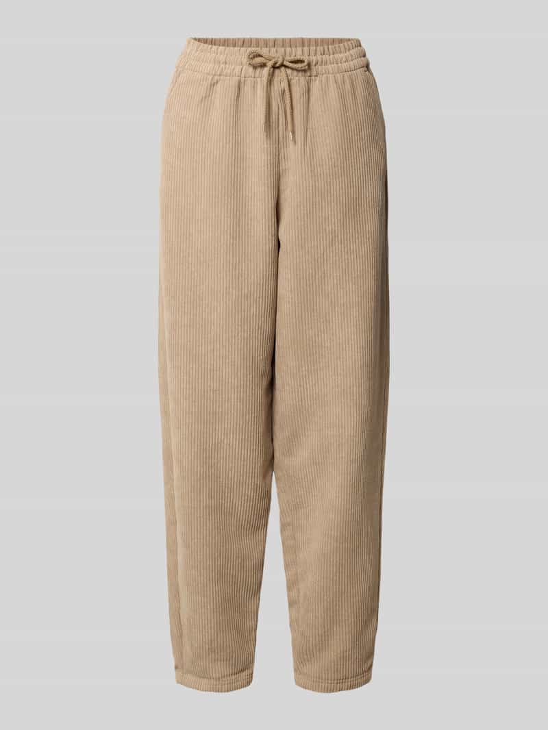 Tom Tailor Denim Regular fit corduroy broek met elastische band