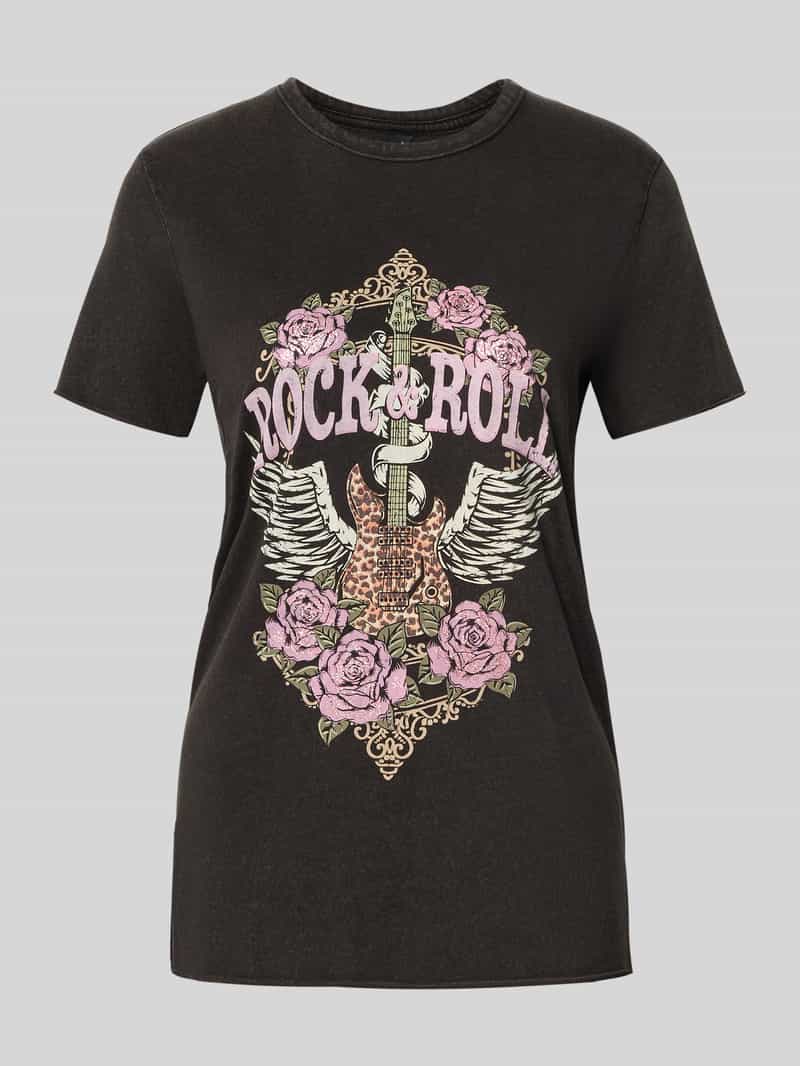 Only Regular fit T-shirt van puur katoen model 'LUCY'