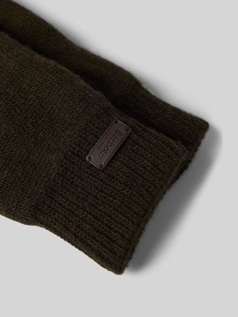 Barbour Gebreide handschoenen van wolmix model 'CARLTON'