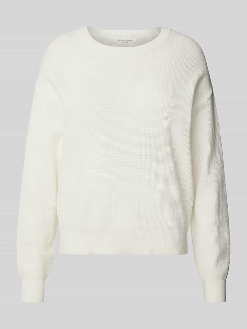 Christian Berg Woman Gebreide pullover met ronde hals