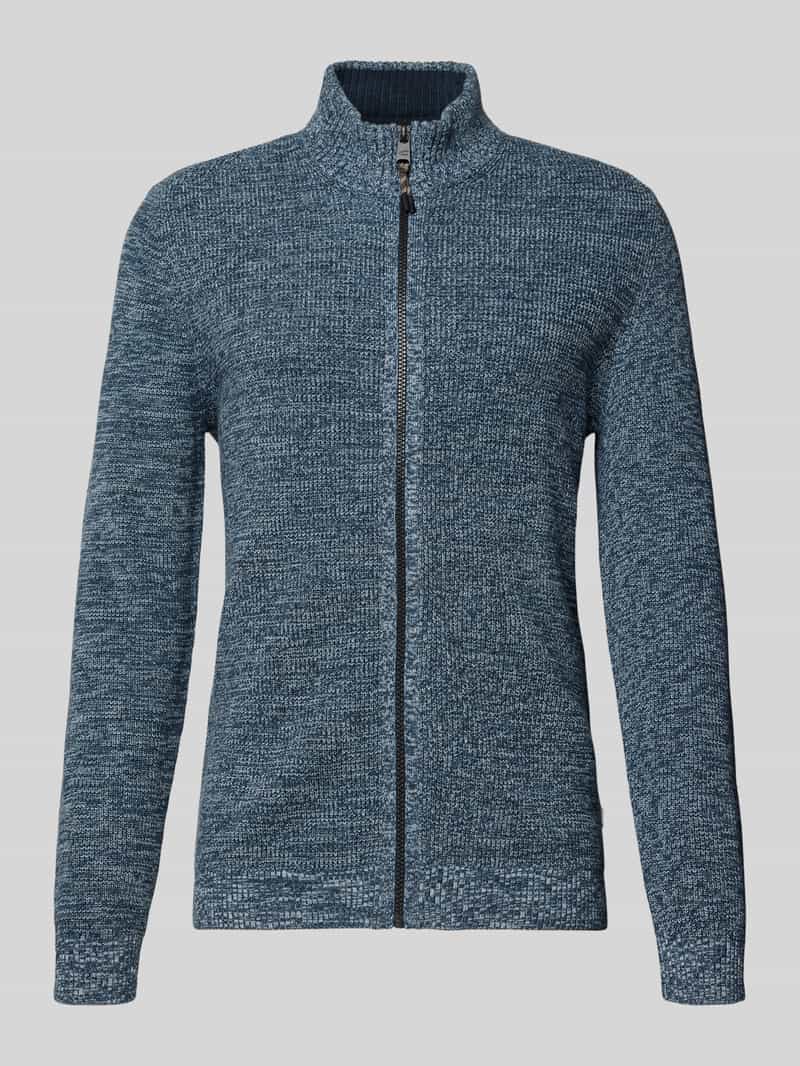 camel active Slim fit jack in gebreide look model 'Mouline'