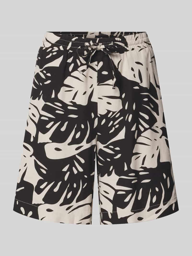 FREE QUENT Relaxed fit bermuda met tunnelkoord model 'Lavisco'