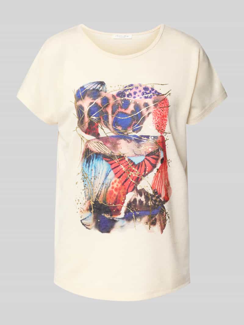 Christian Berg Woman T-shirt met motiefprint