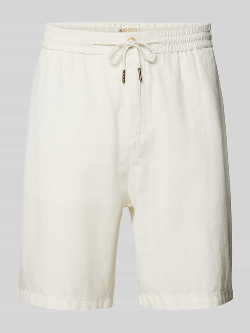 Scotch & Soda Regular fit bermuda met steekzakken opzij model 'FAVE'