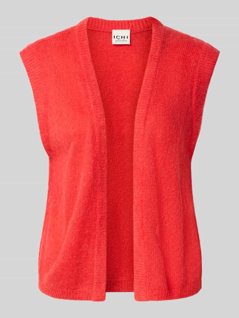 Ichi Mouwloos vest in open pasvorm model 'BLUSH'