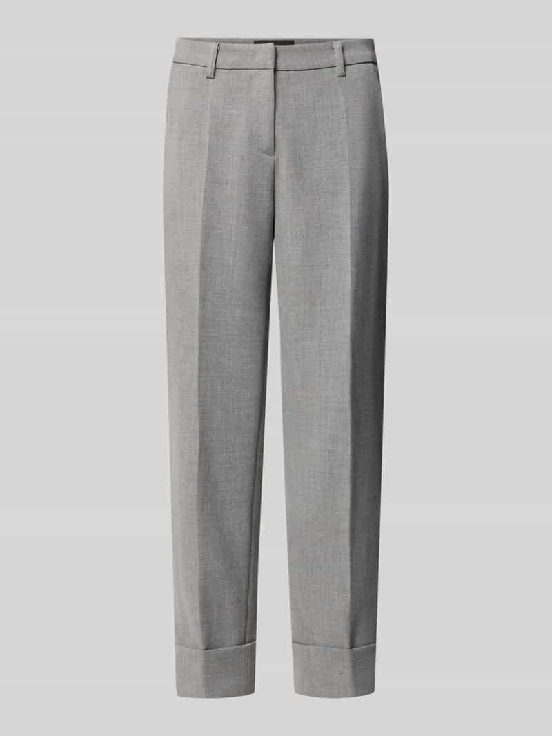 CAMBIO Regular fit smalle broek met viscose-katoen-aandeel model 'KRYSTAL'