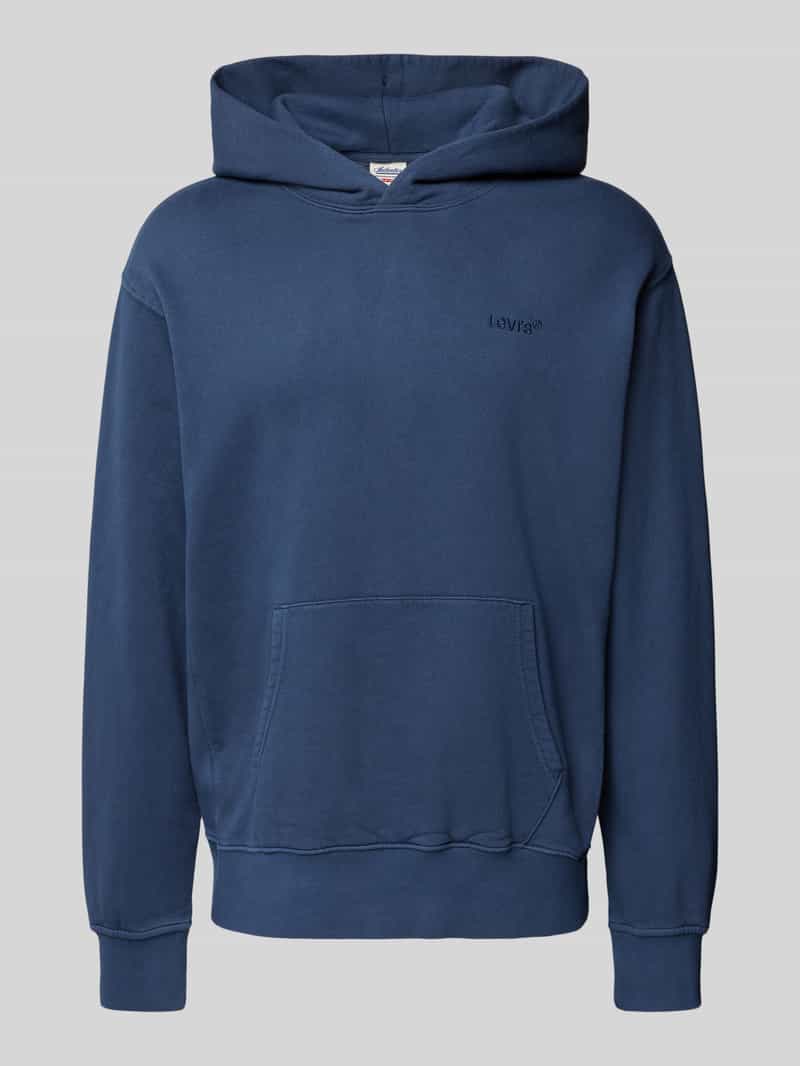 Levi's Hoodie met labelstitching model 'THE AUTHENTIC'