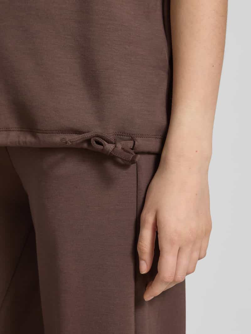 Soyaconcept Sweatshirt met geribde ronde hals model 'BANU'