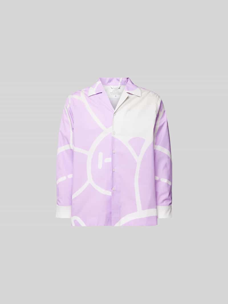 Vrijetijdsoverhemd met all-over print