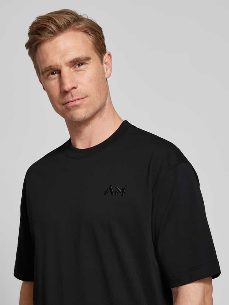 Antony Morato T-shirt met labeldetail