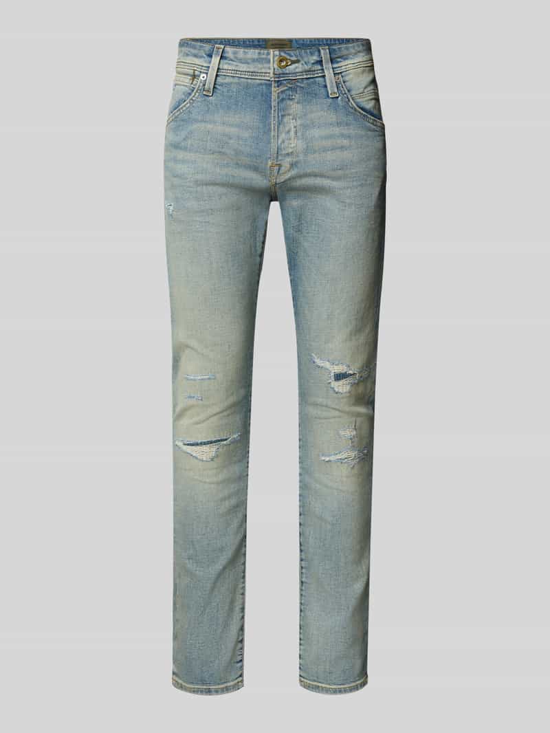jack & jones Slim fit jeans in riblook model 'Glenn'
