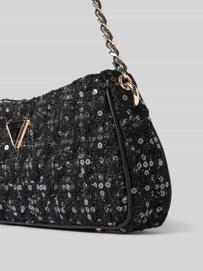 Guess Handtas met labelapplicatie model 'GIULLY'
