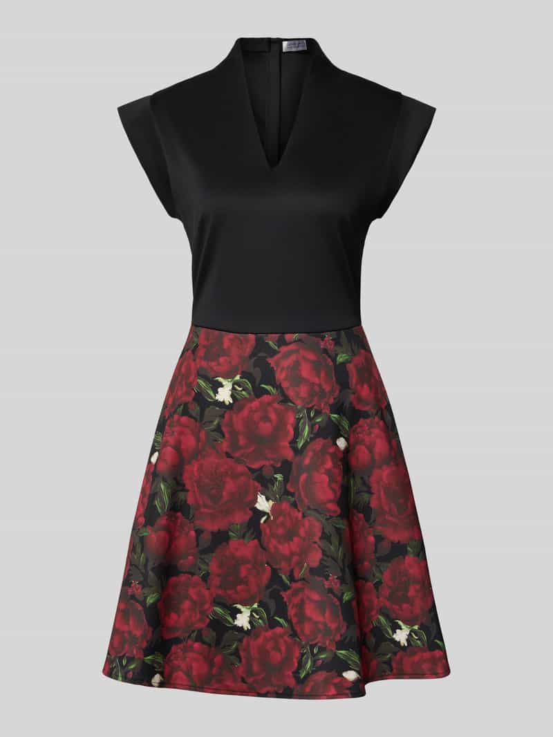 GUIDO MARIA KRETSCHMER WOMAN Cocktailjurk met V-hals model 'Paulina'