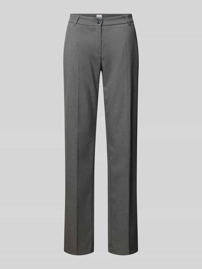BRAX Straight fit stoffen broek met viscose model 'Maron'