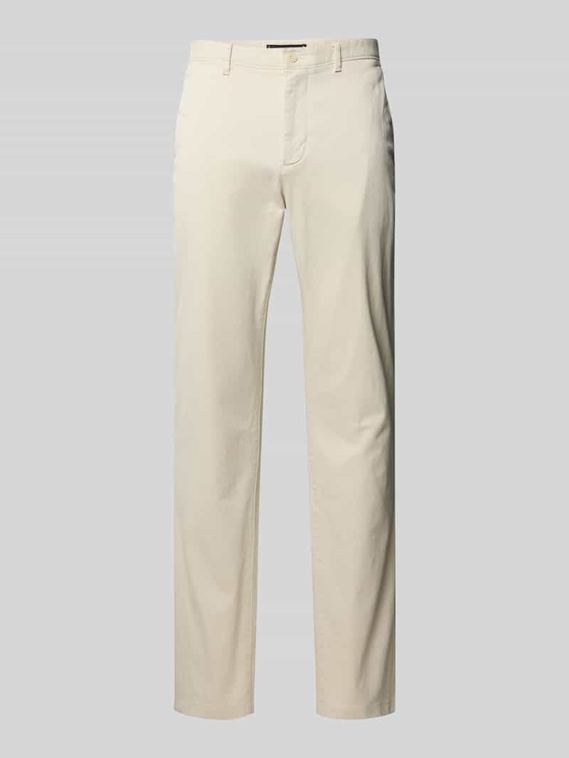 Tommy Hilfiger Stoffen broek met Franse steekzakken model 'DENTON'