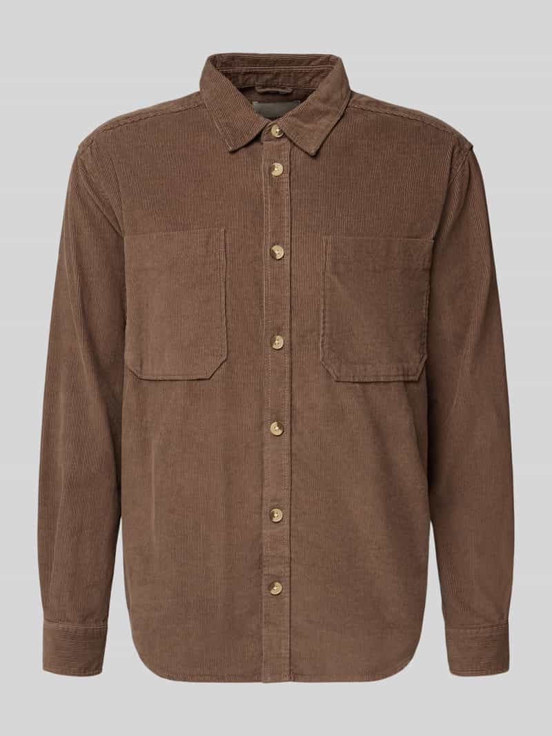 Only & Sons Loose fit vrijetijdsoverhemd van puur katoen model 'ALP'