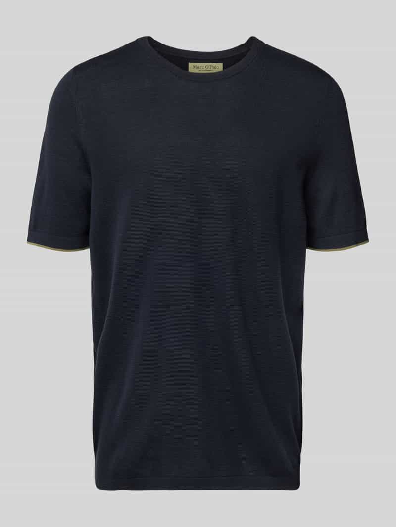 Marc O'Polo Regular fit T-shirt van puur katoen × DFB Travel Collection