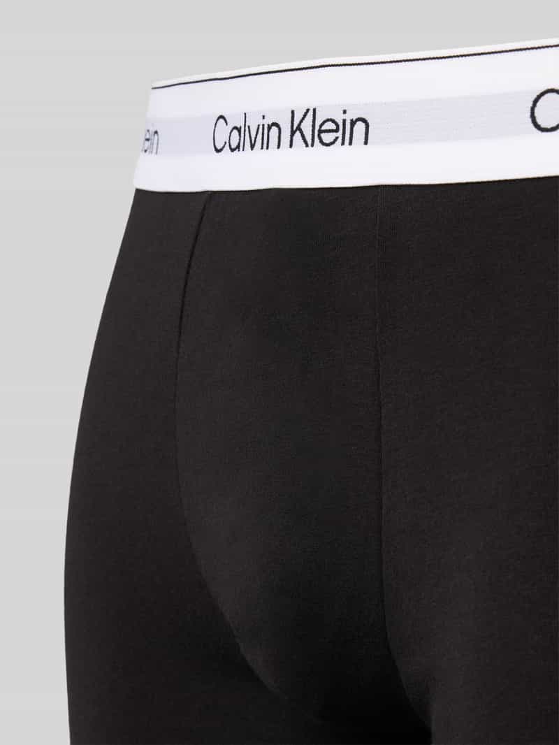 Calvin Klein Underwear Boxershort met band met label in een set van 3 stuks