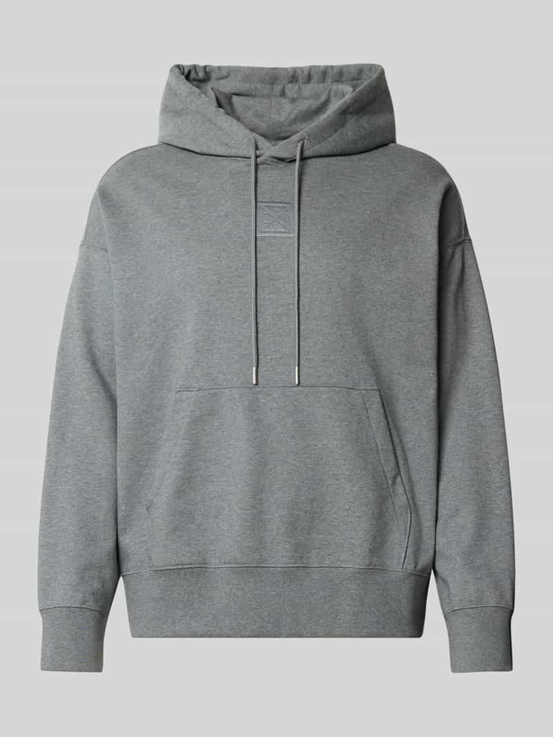 CK Calvin Klein Hoodie met labelstitching model 'PREMIUM TERRY'