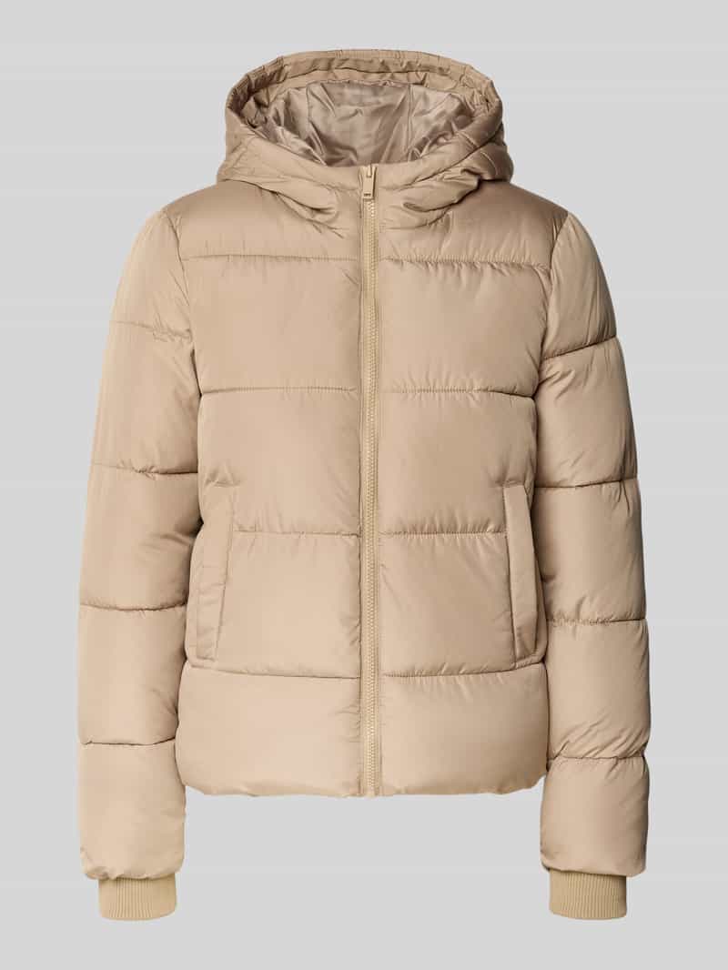 Pieces Regular fit gewatteerd jack met capuchon model 'BEE NEW'