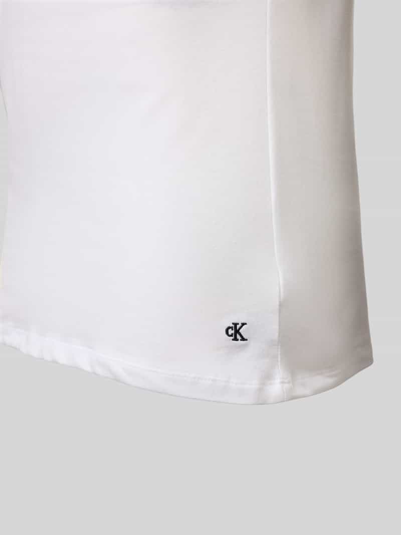 Calvin Klein Underwear T-shirt met elastische band met logo in een set van 3 stuks
