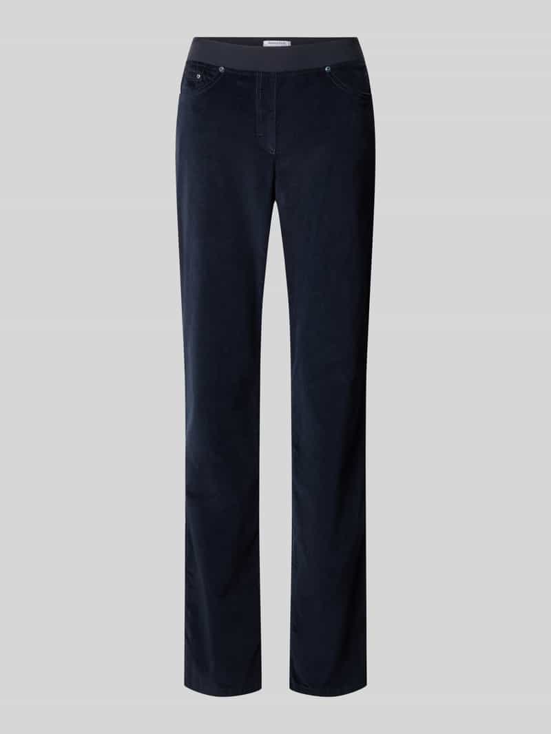Raphaela by Brax Dames Instapbroek  Style PAMINA NAVY, donkerblauw, maat 36