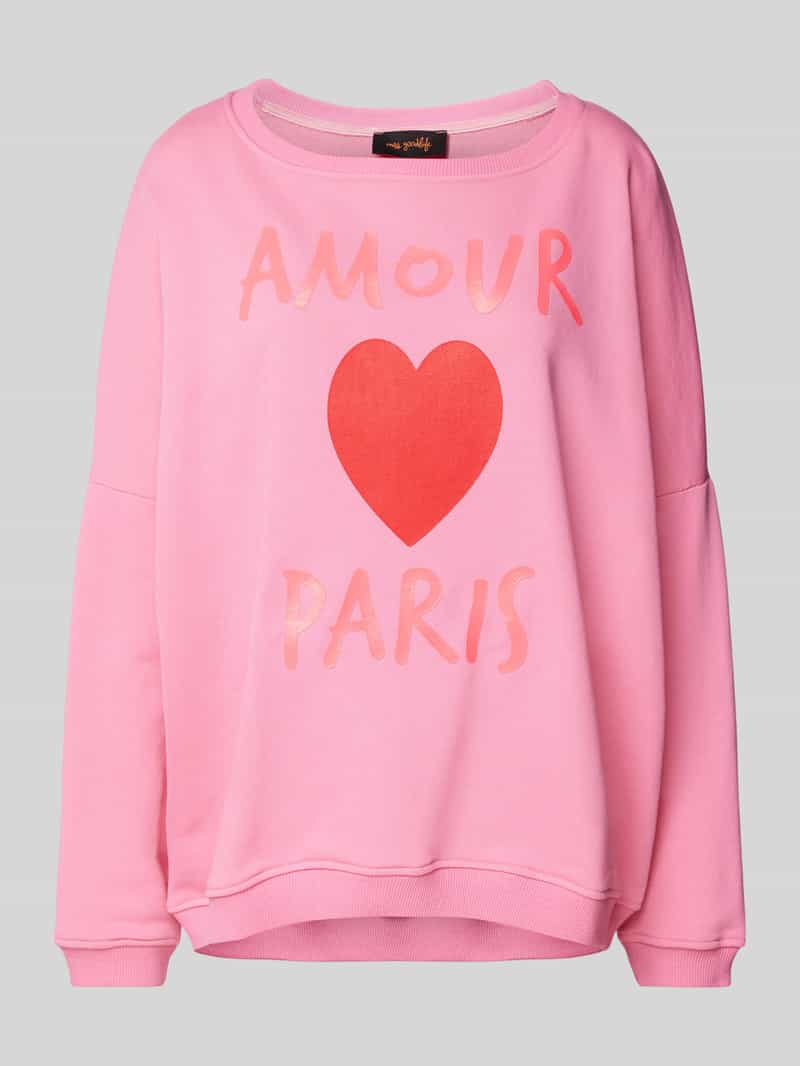 miss goodlife Oversized sweatshirt met motiefprint