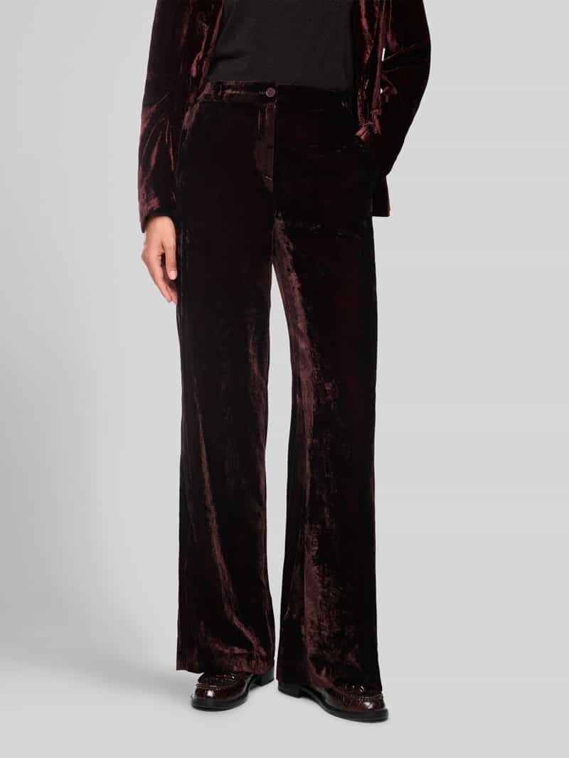 Marc Cain Zakelijke broek met knoopsluiting