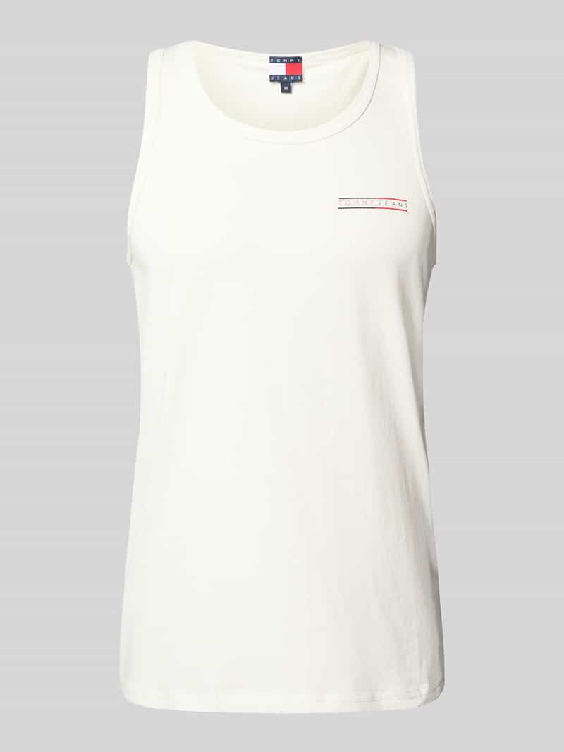 Tommy Jeans Slim fit tanktop van puur katoen