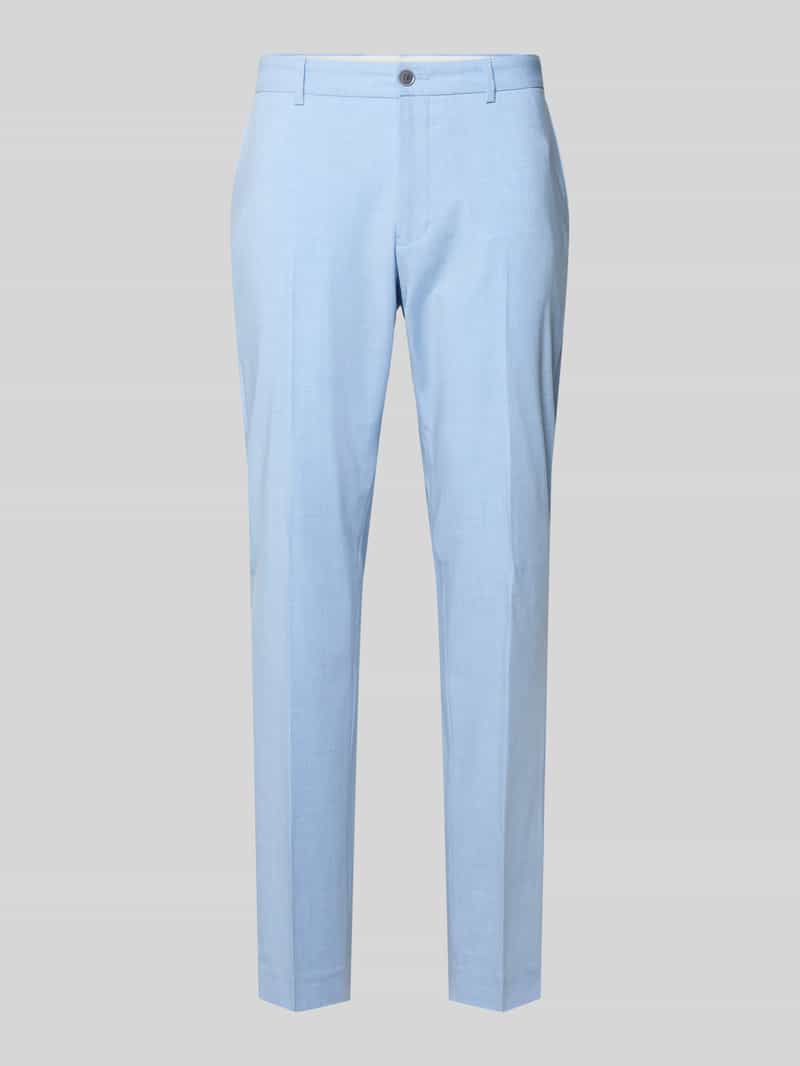regular fit pantalon met viscose