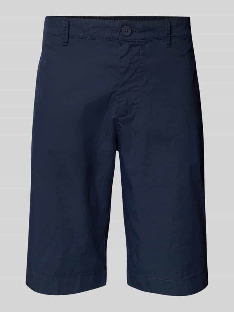 Tom Tailor Regular fit bermuda van katoenmix