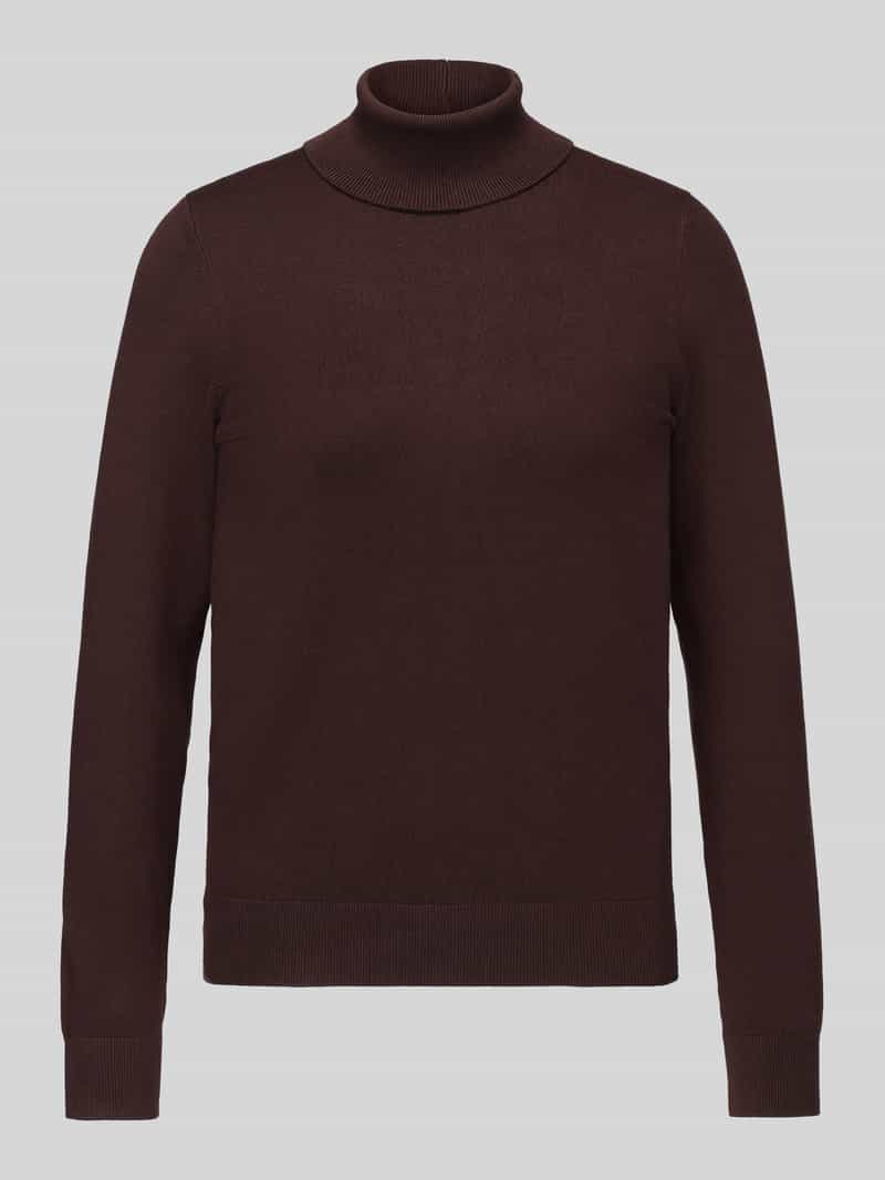 Jake*s Casual Slim fit coltrui van viscosemix